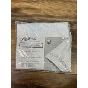 Vintage Leewards cross stitch‎ swirl pattern colored pillowcases to embroider